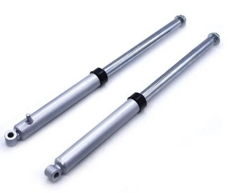 FRONT FORK SHOCK ABSORBER SET PW50 PY50 PEEWEE E-MOTO SUSPENSION Note Black or Silver ?