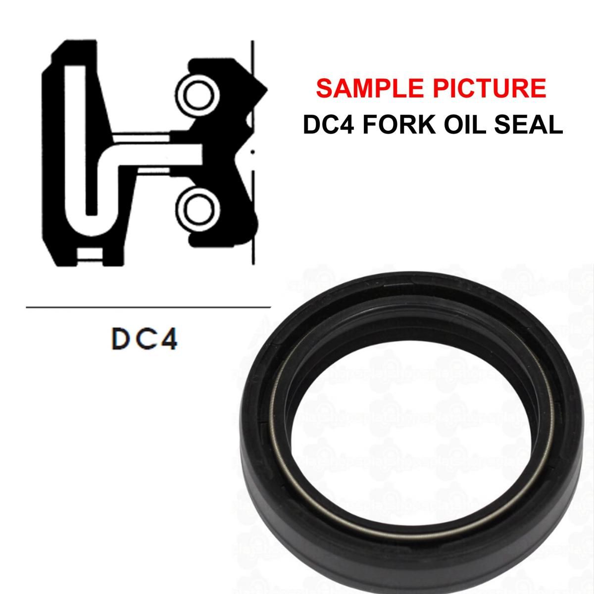 FORK SEAL DC4 48x58x8.5/10.5, E8180 / 35-1041 / EACH, !!! DIRT RACING KIT'S !!!
