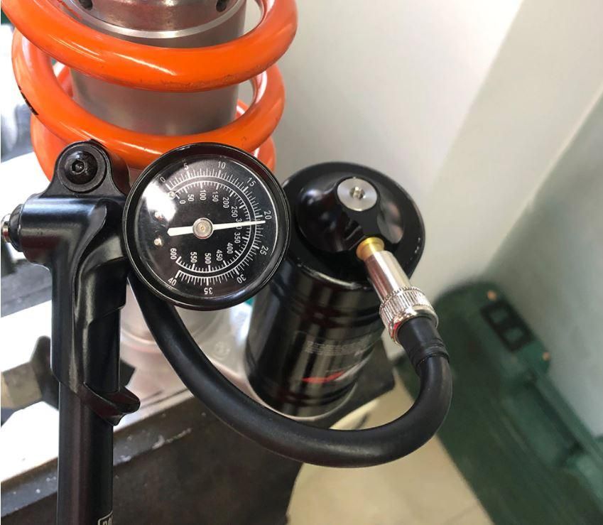 58mm REAR SUSPENSION NITROGEN GAS VALVE KTM HUSQVARNA - Image 2