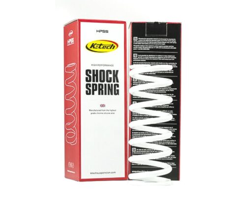 Shock Absorber Spring – 35N (47×130) White, 47-130-35, HIGH PERFORMANCE SHOCK SPRING, K-TECH SUSPENSION