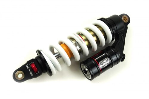 PIT BIKE SHOCK DNM 300MM, 1200LBS SPRING, MT-RC, PIGGYBACK