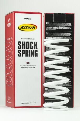Shock Absorber Spring -42N (59×260) White, 59-260-42, HIGH PERFORMANCE SHOCK SPRING, K-TECH SUSPENSION