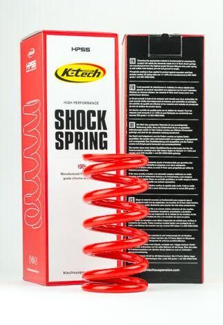Shock Absorber Spring – 120N (46×140) Red, 46-140-120, HIGH PERFORMANCE SHOCK SPRING, K-TECH SUSPENSION
