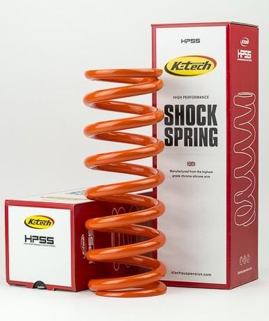 Shock Absorber Spring -85N (63×250) PDS Orange, 63-250-85, HIGH PERFORMANCE SHOCK SPRING, K-TECH SUSPENSION