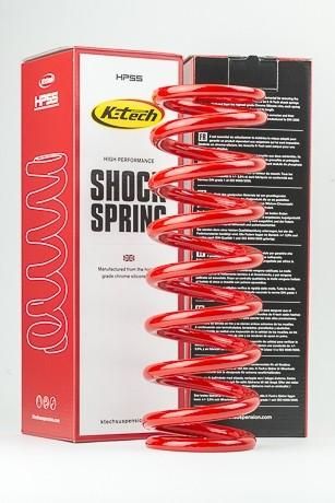 Shock Absorber Spring -63N (61×260) Red, 61-260-63, HIGH PERFORMANCE SHOCK SPRING, K-TECH SUSPENSION