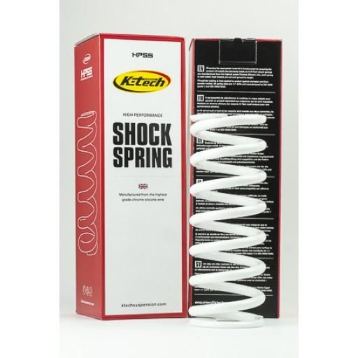 Shock Absorber Spring -81-84-87N White, 59-225-818487, HIGH PERFORMANCE SHOCK SPRING, K-TECH SUSPENSION