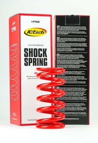 Shock Absorber Spring -90N -Red, 5356-245-90, HIGH PERFORMANCE SHOCK SPRING, K-TECH SUSPENSION