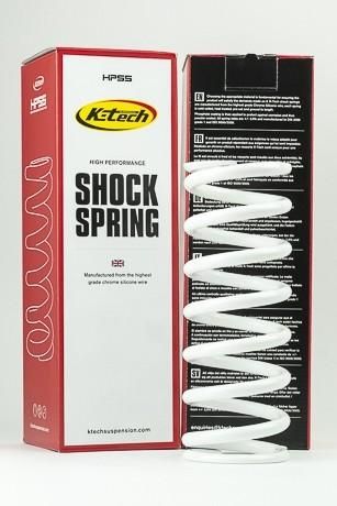 Shock Absorber Spring – 40N (47×130) White, 47-130-40, HIGH PERFORMANCE SHOCK SPRING, K-TECH SUSPENSION