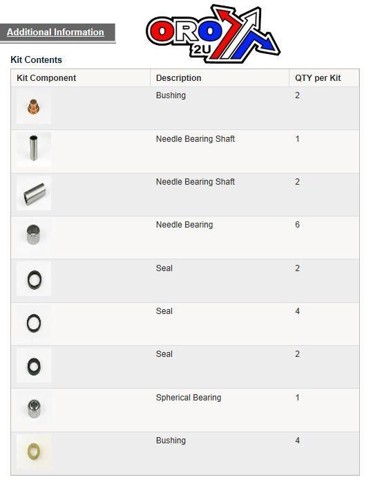 SWINGARM LINKAGE KIT WR/CR, ALLBALLS 27-1119 HUSQVARNA
