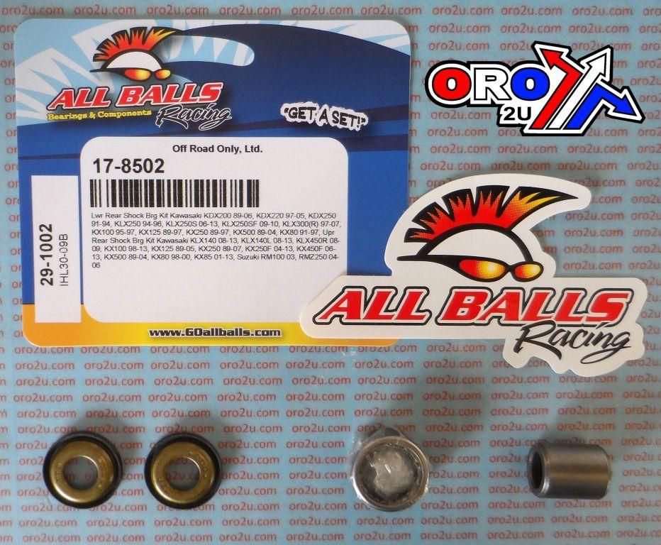UPPER SHOCK BEARING KIT KX, ALLBALLS 29-1002 KAW / SUZ