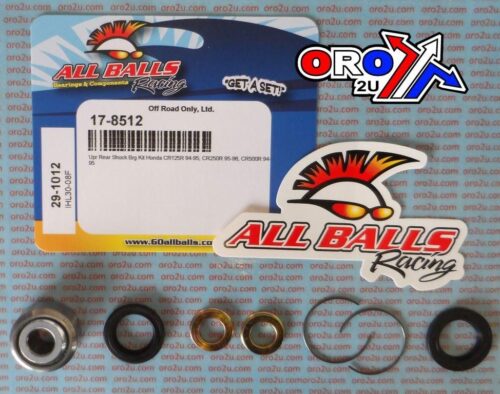 UPPER SHOCK BEARING KIT CR, ALLBALLS 29-1012 HONDA, CR125R 1994-1995, CR250R 1995-1996, CR500R 1994-1995