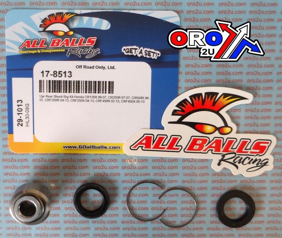 UPPER SHOCK BEARING KIT 96-18 HONDA 125 250 450 500 CR CRF MX-04254-1 29-1013 - Image 2