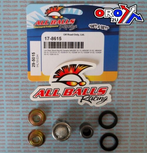 LOWER SHOCK BEARING KIT YZ, ALLBALLS 29-5015 YAMAHA