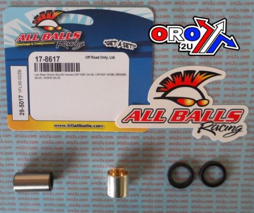 LOWER SHOCK BEARING KIT 85-13 HONDA 80 100 CRF XR 29-5017 MX-04391 52486-GN1-000 91263-GN1-003 52452-GN1-000