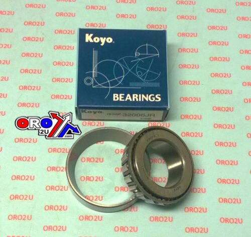 BEARING TAPER 30x55x17 KOYO, BEA105 93332-000A6 OPEN, ALLBALLS 99-3519-1, 32006JR