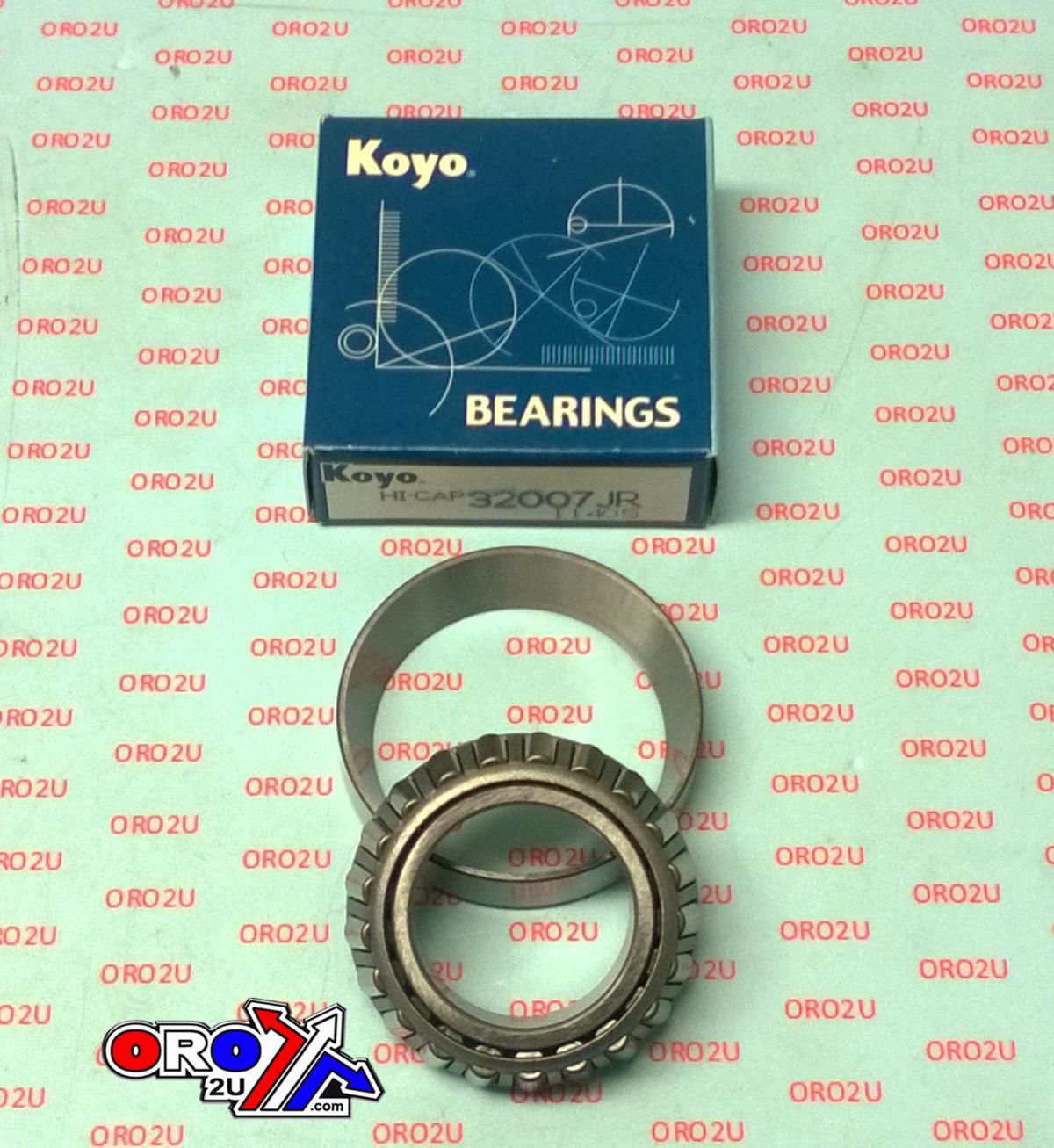 BEARING TAPER 35x62x18 KOYO, HI-CAP 32007JR, 93332-000A0-00, 32007XJ - Image 3