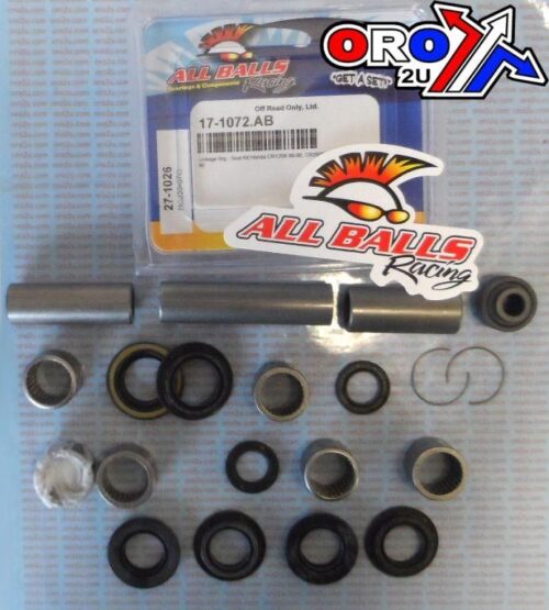 SWINGARM LINKAGE KIT HONDA, ALLBALLS 27-1026 CR125/250/500