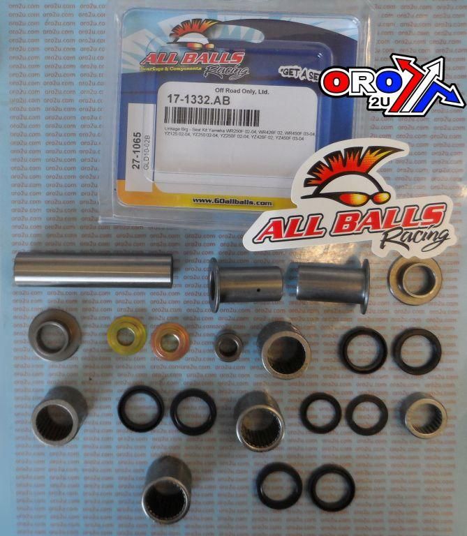 SWINGARM LINKAGE KIT YZF YZ, ALLBALLS 27-1065 YAMAHA WRF - Image 2