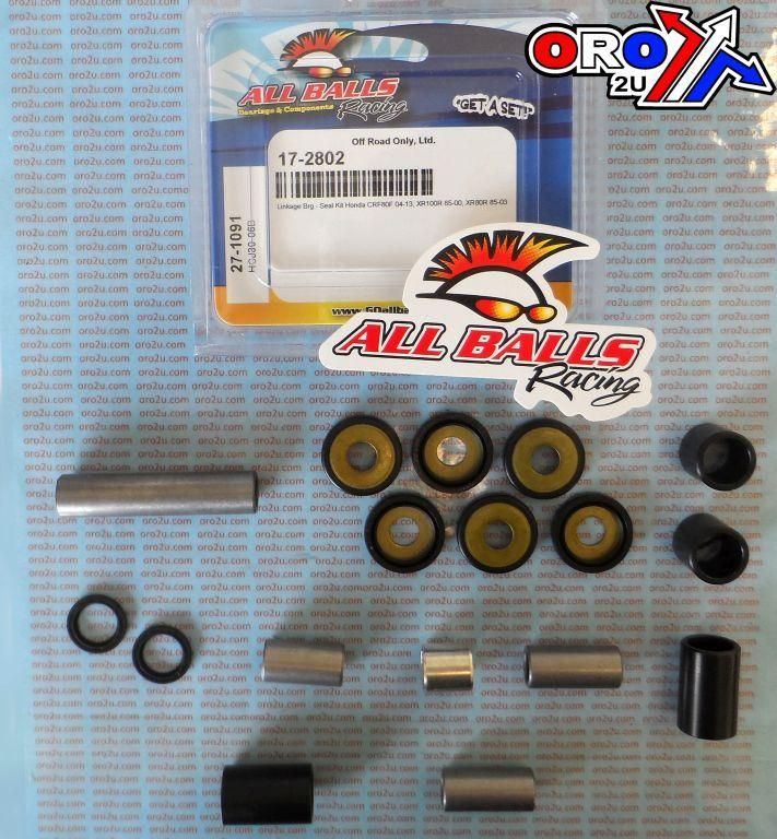 SWINGARM LINKAGE KIT CR XR80, ALLBALLS 27-1091 HONDA XR100 - Image 2