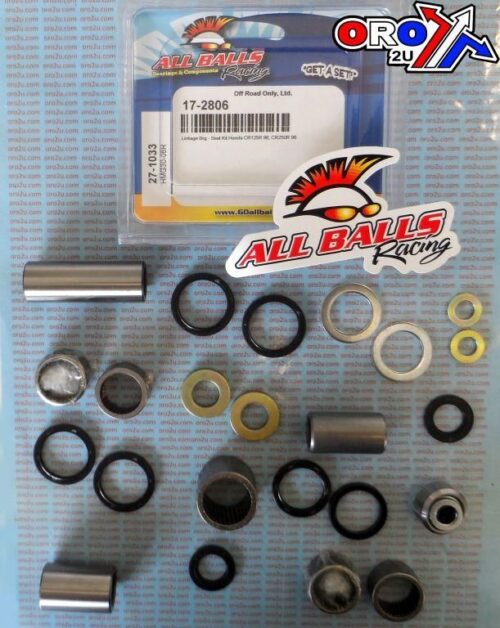 SWINGARM LINKAGE KIT CR 96, ALLBALLS 27-1033 HONDA
