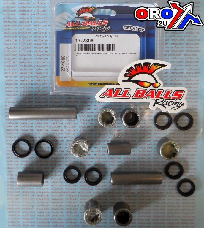 SWINGARM LINKAGE KIT CRF150, ALLBALLS 27-1098 HONDA CRF230 - Image 3
