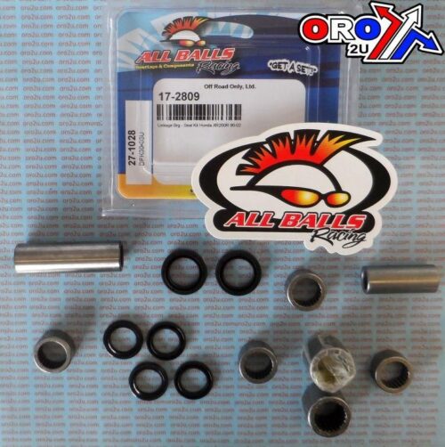 SWINGARM LINKAGE KIT XR200R, ALLBALLS 27-1028 HONDA 90-02