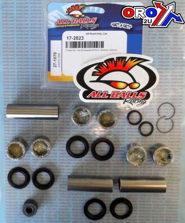 SWINGARM LINKAGE KIT KX 1987, ALLBALLS 27-1070 KAWASAKI, KX125 87, KX250 87, KX500 87 - Image 2