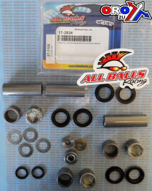 SWINGARM LINKAGE KIT KX 1988, ALLBALLS 27-1108 KAWASAKI, KX125 88, KX250 88, KX500 88