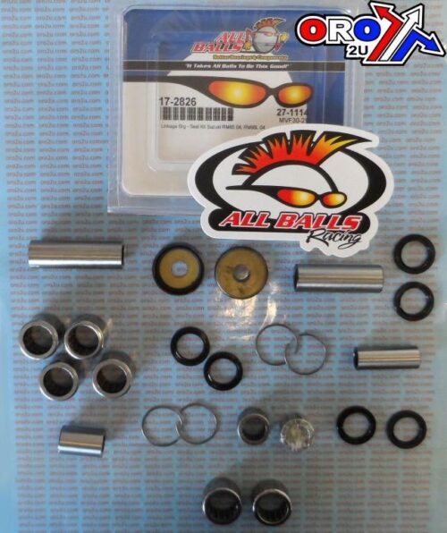 SWINGARM LINKAGE KIT RM85, ALLBALLS 27-1114 SUZUKI 2004, RM85 04, RM85L 04