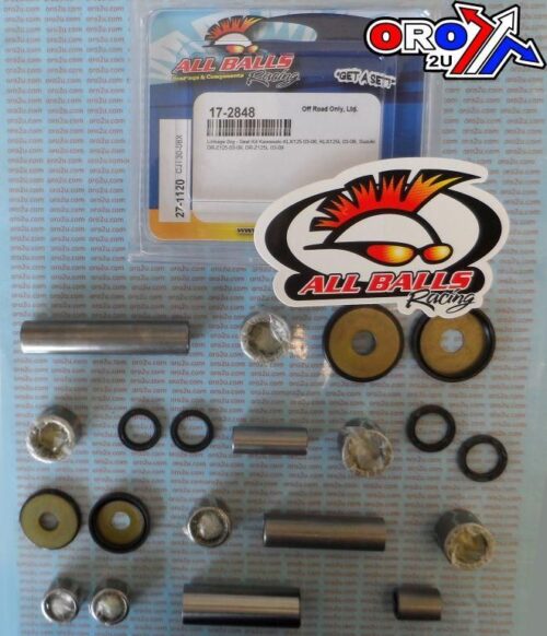 SWINGARM LINKAGE KIT KLX125, ALLBALLS 27-1120 KAW SUZ ROAD