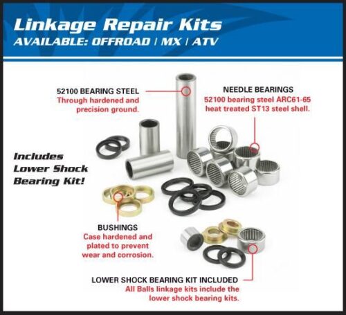 SWINGARM LINKAGE KIT CRF, ALLBALLS 27-1172 CRF250 CRF450