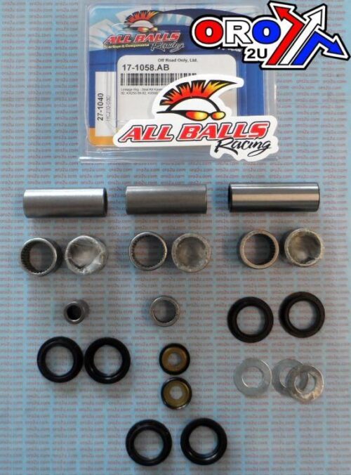 SWINGARM LINKAGE KIT KDX200, ALLBALLS 27-1040 KX125/250/500