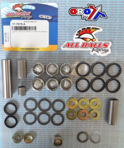 SWINGARM LINKAGE KIT SUZ, ALLBALLS 27-1179 RMZ RMX