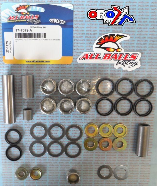 SWINGARM LINKAGE KIT SUZ, ALLBALLS 27-1179 RMZ RMX