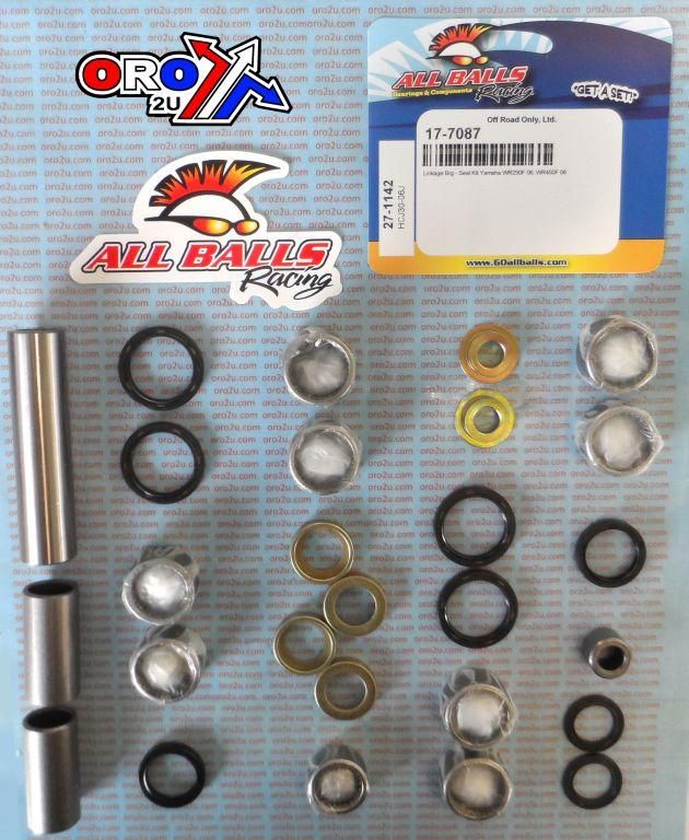 SWINGARM LINKAGE KIT WRF, ALLBALLS 27-1142 YAMAHA - Image 2