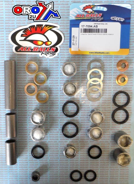 SWINGARM LINKAGE KIT YZ125 250, ALLBALLS 27-1129 YAMAHA - Image 2