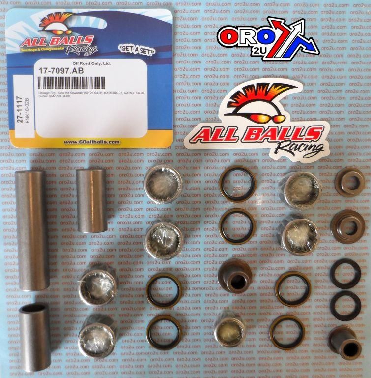 SWINGARM LINKAGE KIT KX RM, ALLBALLS 27-1117 KAWASAKI - Image 2