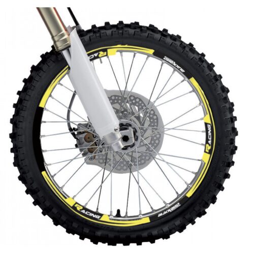 WING RIM STICKER FLO YELLOW, BLACKBIRD 5088/40