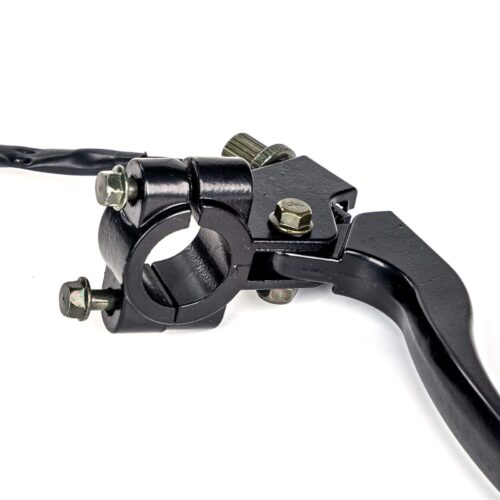 FRONT BRAKE RH LEVER ASSEMBLY WITH PERCH & 2-PIN SWITCH WIRING 83-06 YAMAHA PW 80