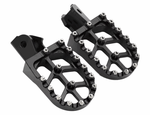 FOOT REST PEGS CNC ALUMINIUM BLACK SURRON LIGHT BEE S LIGHT BEE X