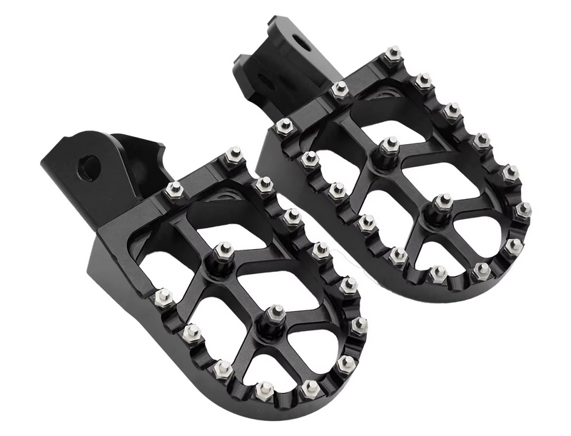 FOOT REST PEGS CNC ALUMINIUM BLACK SURRON LIGHT BEE S LIGHT BEE X