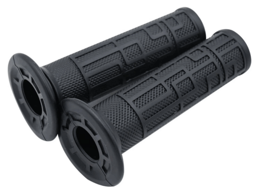 LOCK-ON RUBBER HANDLEBAR GRIPS BLACK SURRON LIGHT BEE S LIGHT BEE X