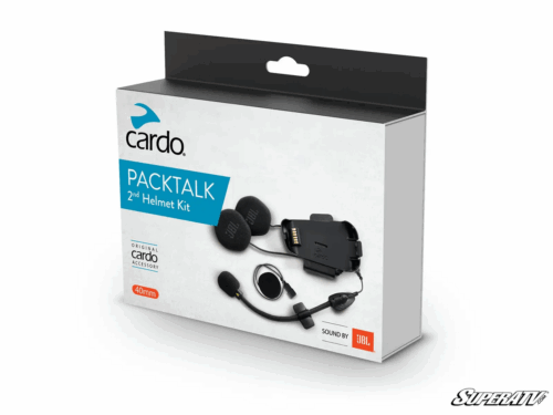 CARDO PACKTALK EDGE 2ND HELMET KIT, TRACK COMMUNICATION, WIRELESS