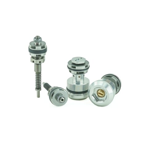 FRONT FORK PRO VALVE / ORVS, 23.00mm Cartridge WP 4860 MXMA Open Cartridge, KTECH, 117-600-023-003