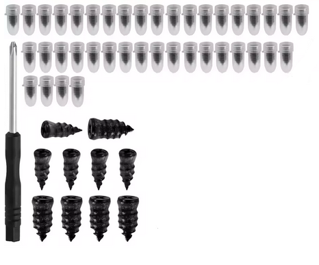 80PCS PUNCTURE REPAIR KIT CAR VACUUM TYRE QUICK FIX SELF-SERVICE SCREWS - Image 2