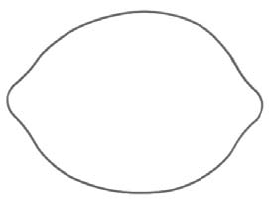 CLUTCH COVER OUTER GASKET SUZUKI RM 125 1990-1991 11484-27C10