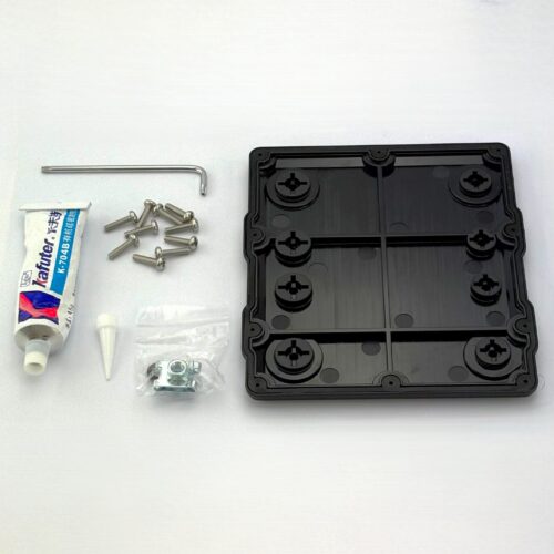 BOTTOM BATTERY PLATE WITH MOUNTING HARDWARE S SS E RIDE PRO