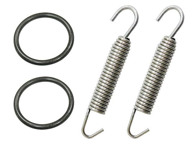 O-RINGS & SPRINGS KIT EXHAUST YAMAHA YZ 85 2019-2026 90506-20018-00, 93210-40745-00