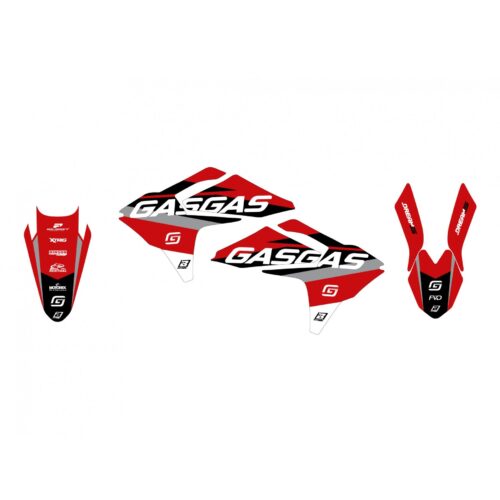 2024-2025 MC/EC GASGAS DREAM 5 DECALS, BLACKBIRD 2909AB
