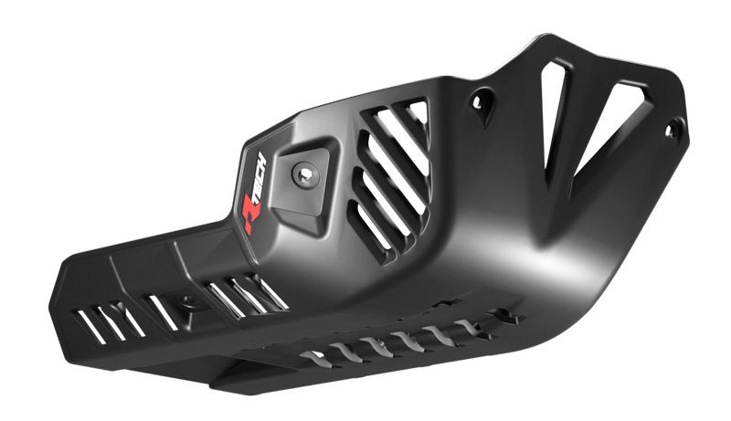 PLASTIC SKID PLATE YAMAHA T7 2025, RTECH R-PMT7NR00025, PLASTIC ENGINE COVER BLACK